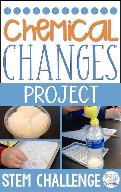 Physical Changes Activities, Chemical Changes Activities, Physical And Chemical Changes, Changes In Matter, Chemical Change, Chemical And Physical Changes, Chemical Science, Stem Ideas, Science Notebooks