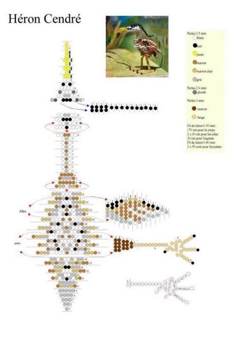 Contemporary Beadwork, Beaded Animals Tutorial, Pony Bead Projects, Beaded Projects, Seed Bead Crafts, Pony Bead Patterns, Bird Beads, Beading Crafts, Beading Patterns Free