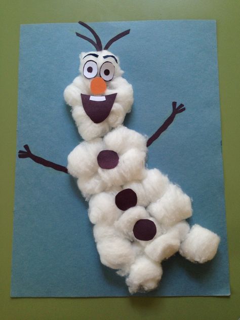 Disney Crafts For Kids, Winter Crafts For Toddlers, Easy Winter Crafts, Frozen Crafts, Disney Activities, January Crafts, Christmas Crafts For Toddlers, Summer Camp Crafts, Winter Crafts For Kids