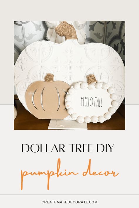 Diy Dollar Tree Pumpkin Decor, Pizza Pan Signs, Pumpkin Patch Craft, Fall Season Crafts, Patch Crafts, Fall Diy Crafts, Fall And Halloween Crafts, Fall Decoration Ideas, Diy Pumpkins