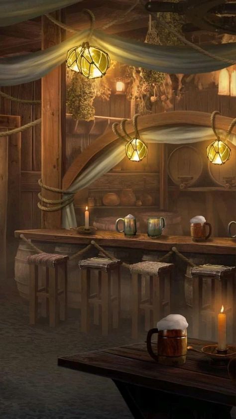 Fantasy Inn, Shadow Book, Fantasy Town, Fantasy Rooms, Bg Design, Rpg Map, Fantasy Background, Light Shadow, Fantasy City