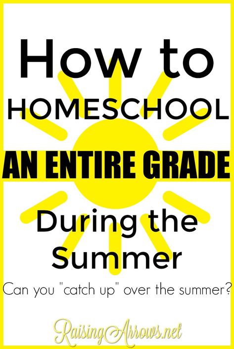 Can You Homeschool an Entire Grade Over the Summer? Homeschool Summer Schedule, Summer School At Home, Summer Homeschool Ideas, Summer School Homeschool, Homeschool Summer, Summer Homeschool, Homeschool Middle School, How To Homeschool, Free Homeschool Curriculum