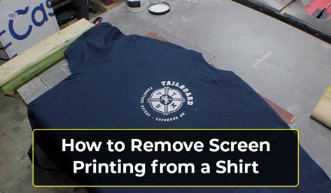 How to Remove Screen Printing from a Shirt: Expert Guide Silk Screen Printing Diy, Decorative Screen Doors, Diy Screen Printing, Screen Printing Art, Screen Painting, Iron On Letters, Screen Printed Tshirts, Screen Printing Ink, Screen Printer