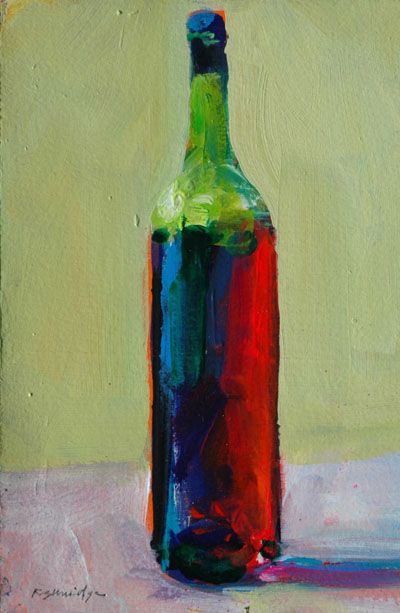 Finished Wine Bottle Painting Bottle Of Wine Painting, Abstract Wine Bottle Painting, Abstract Wine Painting, Painting Of Wine Bottle, Painting Of Wine, Wine Bottle Drawing, Bob Burridge, Wine Bottle Painting, Wine Watercolor