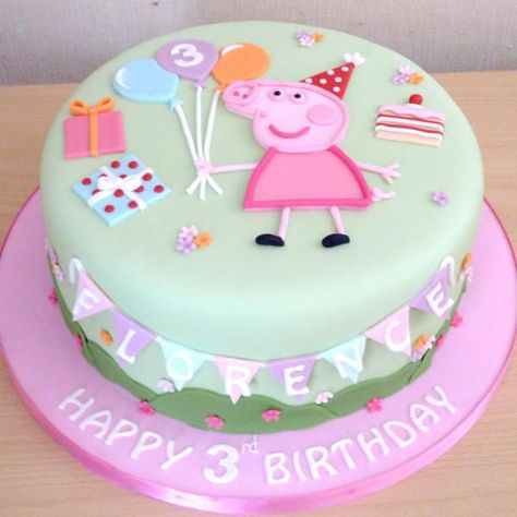 Peppa Pig Fondant cake For Your Little Princess-GAL21-96124 | Giftalove Peppa Pig Fondant, Peppa Pig Birthday Cake, Charlotte Cake, City Cake, Pig Birthday Cakes, Order Cakes Online, Peppa Pig Cake, Cake Models, Basic Cake