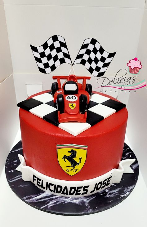 F1 Cake Ferrari, Ferrari Birthday Cake Formula 1, Formula 1 Cake Ideas, F1 Cake Ideas Ferrari, F1 Birthday Party Ideas Ferrari, F1 Theme Cake, Ferrari Cakes For Boys, Racing Cake Ideas, F1 Cake Formula 1 Red Bull