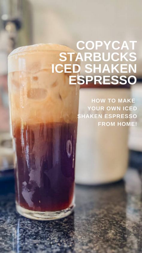 Starbucks Iced Shaken Espresso Recipe, Nescafé Blonde Espresso, Iced Shaken Espresso At Home, Iced Shaken Espresso Recipe, Shaken Expresso Ideas Starbucks, Starbucks Shaken Espresso Recipe, Nescafe Gold Espresso Iced Coffee Recipe, Nescafé Gold Espresso Recipes, Cafe Bustelo Instant Espresso Recipe