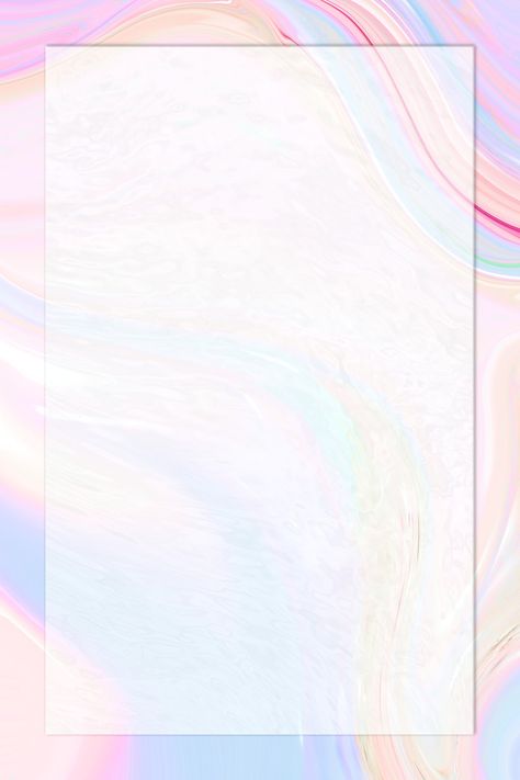 Rectangle frame on pastel holographic background | premium image by rawpixel.com / Aew Background Unicorn, Wallpaper Powerpoint, Holographic Background, Marble Frame, Angel Babies, Frame Border Design, Unicorn Colors, Simple Iphone Wallpaper, Framed Wallpaper