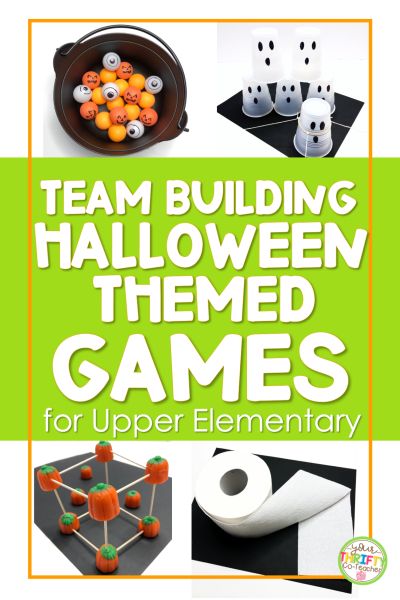 Halloween Scout Activities, Classroom Fall Games, Class Halloween Activities, Halloween School Games 3rd Grade, Halloween Class Party Upper Elementary, Halloween Games For Staff, Halloween Team Activities, Educational Halloween Games, Classroom Halloween Games 3rd Grade