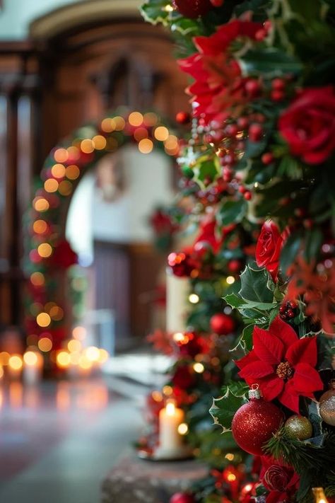 How To Decorate An Arch For Christmas: Holiday Embellishment Christmas Door Arch, Christmas Archway Decor Indoor, Archway Decor, Christmas Arch, Dorm Room Wall Art, Embellishment Ideas, Arch Doorway, Wood Arch, Holiday Photoshoot