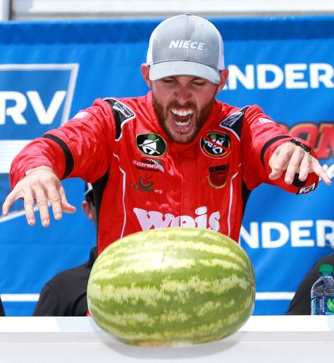 Ross Chastain Nascar, Watermelon Jokes, Wendell Scott, Watermelon Farming, Ross Chastain, Watermelon Man, 12 Questions, Kyle Larson, Nascar Drivers