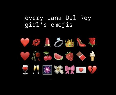 Lana Del Ray Bio Ideas, Lana Del Rey Emoji Combo, Lana Del Rey Instagram Bio, Lana Del Rey Bio Ideas Instagram, Lana Del Rey Bio Ideas, Lana Del Rey Bio, Lana Del Rey Captions, Bio Insta, Icon Coquette