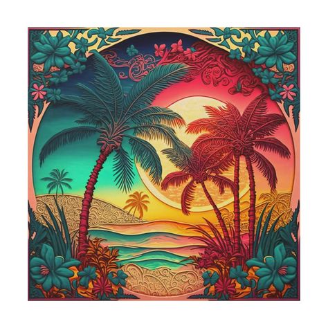 This beautiful wood wall art is a great way to add a reminder of your favorite beach vacation to any room. Featuring colorful palm trees, sand dunes, and a calming ocean in the background, this wood wall art captures the essence of a beach paradise. The vibrant colors and intricate details bring a touch of the tropics to any wall, creating a relaxed and inviting atmosphere. Perfect for a beach-themed room or a reminder of a special vacation, this wood wall art is sure to bring a bit of sunshine Beach Mural, Palm Tree Beach, House Wood, Palm Trees Beach, Cool Wall Art, Themed Room, Beach Paradise, Hrithik Roshan, Fun Art