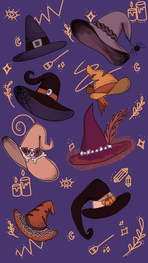 Witch hats iPhone wallpaper in 2022 | Witchy wallpaper, Halloween wallpaper iphone, Halloween wallpaper iphone backgrounds Cute Goth Background, Halloween Aesthetic Scary, Iphone Halloween Wallpaper, Wallpaper Iphone Halloween, Cute Halloween Wallpaper, Halloween Wallpaper Iphone Backgrounds, Halloween Wallpaper Backgrounds, Halloween Wallpaper Cute, Halloween Wallpapers