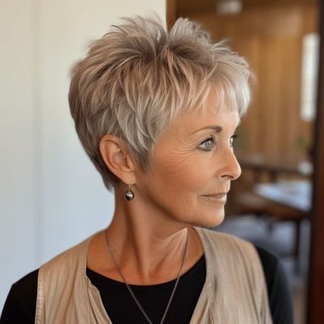 100+ Classic Short Haircuts for Older Women Ladies Short Hair Styles Older Women, Short Hair Styles Over 50 Older Women, Short Gray Hairstyles For Women Over 50, Short Spiky Haircuts For Fine Hair, Short Hairstyle Older Woman, Pixie Hairstyles For Older Women Over 60, Pixie Haircuts For Women Over 60, Pixie Haircut For Older Women Over 60, June Hairstyles