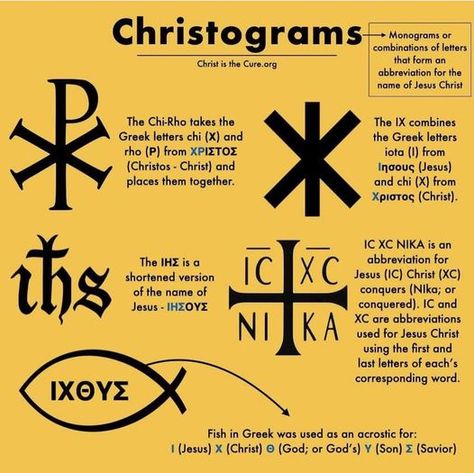 Biblical Symbols, Catholic Tattoos, Catholic Symbols, Catholic Beliefs, Chi Rho, Christian Artwork, Faith Formation, Catholic Kids, Christian Symbols