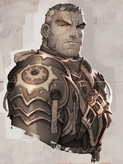 ArtStation - Fantasy RPG Characters Johannes Helgeson, Dnd Paladin, Heroic Fantasy, Rpg Characters, Fantasy Portraits, Dungeons And Dragons Characters, Dnd Art, Character Design Male, Fantasy Rpg