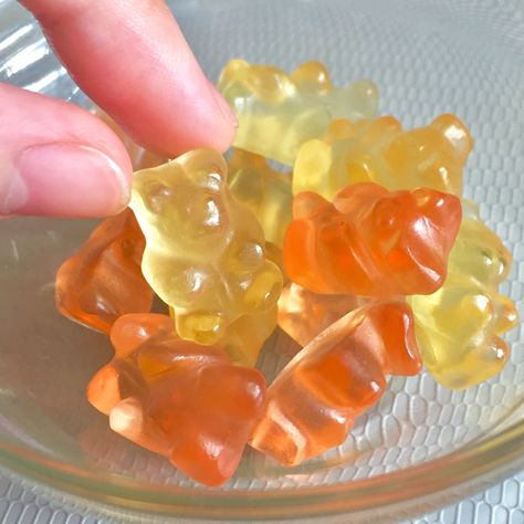 Yellow Gummy Bears, Orange Gummy Bears, Orange Candy Aesthetic, Cheengu Orange, Gummy Bears Aesthetic, Gummy Aesthetic, Gummies Aesthetic, Gummy Bear Aesthetic, Orange Gummies