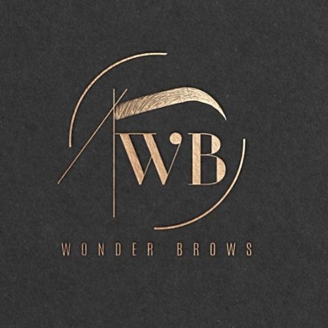 Brows Logo Design Ideas, Eyebrow Artist Logo, Pmu Business Name Ideas, Brow And Lash Logo, Microblading Logo Ideas, Brow Business Logo, Pmu Artist Logo, Pmu Logo Ideas, Brow Logo Design Ideas