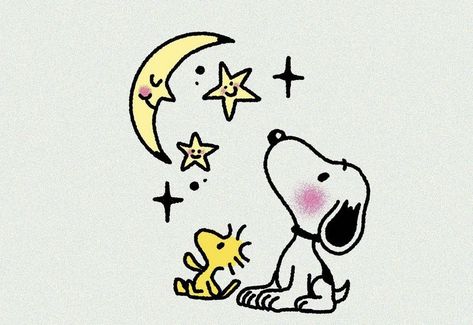 Snoopy And Hello Kitty, Snoopy Painting, Small Widget, Snoopy Drawing, Snoopy Tattoo, Bday Gifts, Me And My Dog, Snoopy Wallpaper, Snoopy Pictures