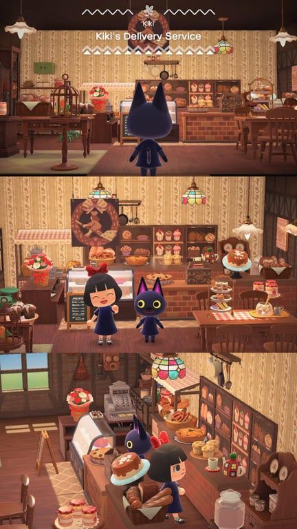 Animal Crossing Ghibli Codes, Kiki House Acnh, Kiki's Delivery Service Animal Crossing, Ghibli Animal Crossing Island, Studio Ghibli Island Animal Crossing, Acnh Kiki House, Animal Crossing Ghibli Design, Kiki's Delivery Service Acnh, Animal Crossing Kiki Delivery Service