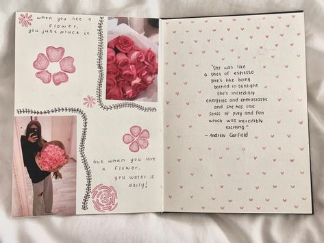 New Journal First Page Aesthetic, Journaling First Page, Pink Diary Aesthetic, Diary First Page, Journal First Page Ideas, Pink Bullet Journal, Coquette Diary, Diary Aesthetics, Journal First Page