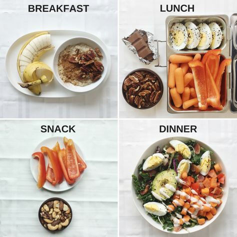 Meal Plan with Red Peppers and Pecans — The College Nutritionist Model Diet Meal Plan Vegetarian, Restrictive Meal Plan, College Nutritionist Meal Plan, 1700 Calorie Meal Plan, Nutritionist Career, Healthy Daily Meals, Healthy Diet Meal Plan, High Protein Meal Plan, College Nutritionist