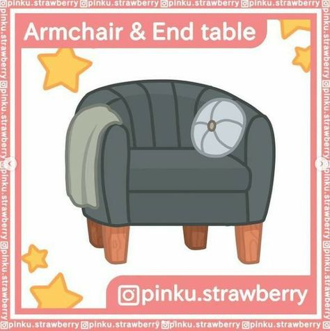 Prop made by: pinku.strawberry. Can be used as: An armchair (duh). Where to find it: Furniture Section in 'Gacha'. Anime Furniture, Gacha Accessories, Emoji Cat, Couples Cosplay, Gacha Props, Episode Interactive Backgrounds, Props Art, Drawing Accessories, Paper Doll House