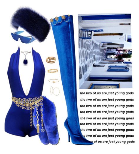 Blue Performance Outfit, Performance Outfits Polyvore, Coachella Inspired Outfits, Jewelry Cartier, Balenciaga Boots, Bodycon Outfits, Performance Outfits, Teen Swag Outfits, Swag Outfits For Girls