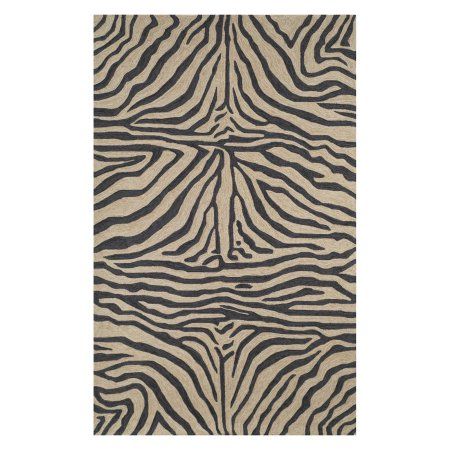 Zebra Area Rug, Ocean Rug, Zebra Rug, Rug Direct, Nature Inspired Design, Black Area Rugs, Ballard Designs, Beige Background, Black Rug