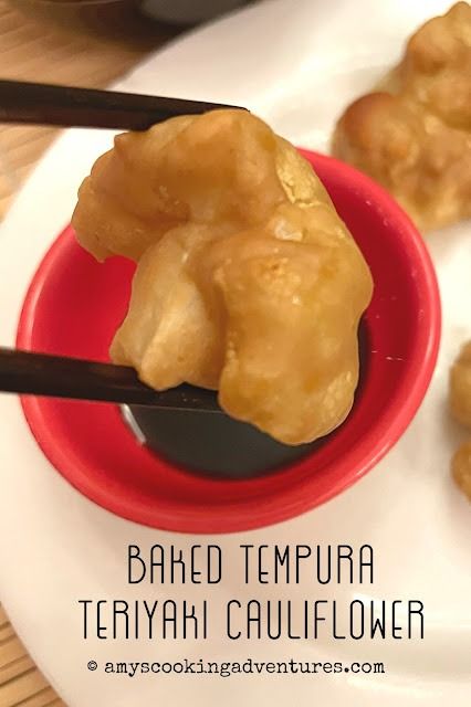 Baked Tempura Teriyaki Cauliflower Baked Tempura, Teriyaki Cauliflower, Tempura Cauliflower, Winter Vegetarian Recipes, Winter Appetizers, Easy Stir Fry, Root Veggies, Vegetarian Main Dishes, Baked Cauliflower