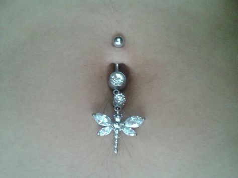 Dragonfly Belly Button Piercing, Dragonfly Piercing, Love Piercings, Belly Piercings, Bellybutton Piercings, Belly Button Piercing Jewelry, Belly Piercing Jewelry, Button Piercing, Belly Button Jewelry