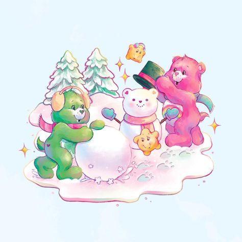 Strawberry Shortcake Art, Pink Christmas Iphone Wallpaper, Care Bears Vintage, Cartoons 80s 90s, Bear Artwork, Care Bears Cousins, Childhood Characters, Fraggle Rock, Disney Phone Wallpaper