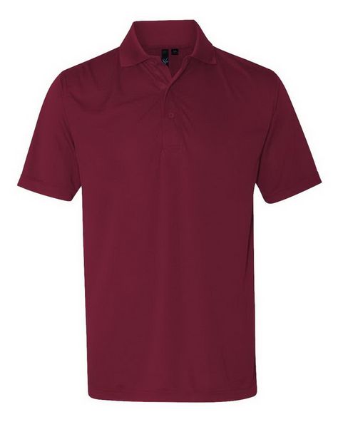 FeatherLite 0100 Value Polyester Sport Shirt Maroon Polo Shirt, Custom Polo Shirts, Polo Shirt Design, Blank T Shirts, Work Uniforms, Denim Shirt Dress, Sport Shirt, Affordable Clothes, Knit Fashion