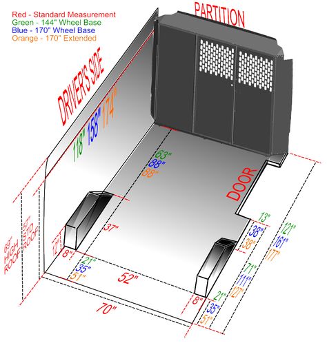 Mercedes Sprinter Van Dimensions Mercedes Sprinter Interior, Van Dimensions, Sprinter Interior, Ford Transit Conversion, Mercedes Sprinter Van, Mercedes Sprinter Camper, Custom Camper Vans, Sprinter Conversion, Sprinter Van Conversion