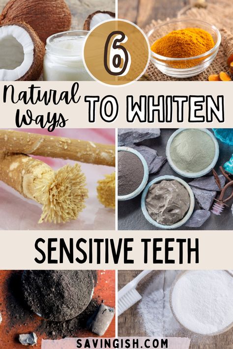 If you experience pain and sensitivity from commercial teeth whitening products (like white strips), try one of these natural alternatives. These natural ingredients do not contain peroxide and can gently whiten your teeth several shades to get them looking sparkling again. Naturally Whiten Teeth, White Teeth Tips, Baby Tooth Decay, Alcohol Free Mouthwash, Teeth Whitening Homemade, Teeth Whitening Diy, Homemade Facial Mask, Whiten Your Teeth, Whitening Products