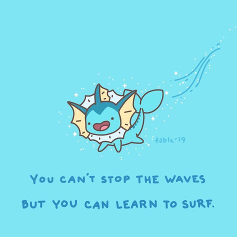 It’s Monday! . Also, this is the last of the inspirational eeveelutions. What now? :O . . . . #vaporeon #eevee #eeveelution #pokemon… Pokemon Quotes, Widget Board, Mega Pokemon, Pokemon Eeveelutions, Cute Pokemon Pictures, Eevee Evolutions, Learn To Surf, Pokemon Eevee, Pokemon Memes