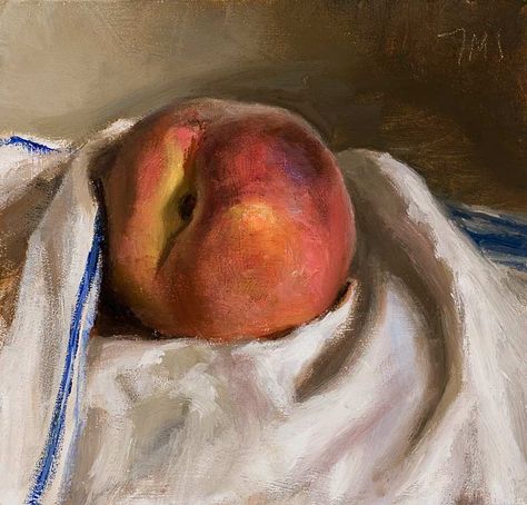 Postcard from Provence -- Julian Merrow Smith Still Life Fruit, Still Life Oil Painting, Fruit Painting, Art Still Life, Still Life Paintings, Daily Painting, Life Paintings, Paintings I Love, Painting Still Life