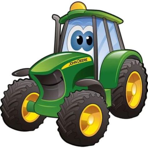 Tractor Wallpaper, John Deere Art, Cartoon Tractor, Tractor Clipart, John Deere Birthday Party, Tractor Drawing, John Deere Party, John Deere Birthday, Tractor Art