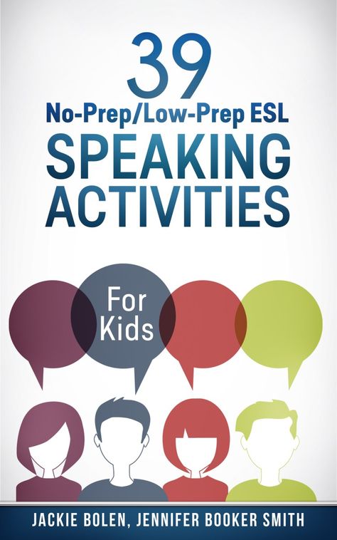 ESL Speaking Activities: For Kids (7+) Speaking Activities For Kids, Esl Speaking Activities, Esol Resources, English Games For Kids, Speaking Activities Esl, Speaking Games, Esl Teaching Resources, Esl Games, Ell Students