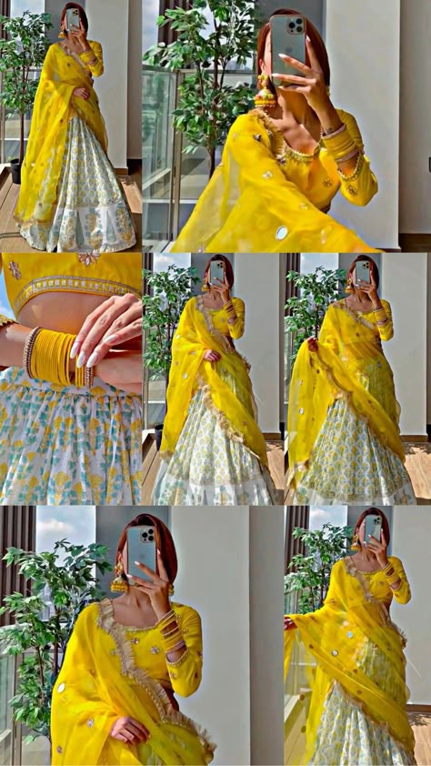 Traditional Dresses Pictures Idea, Choli Poses For Women, Poses For Indian Outfit At Home, Selfie Poses In Lehenga, Lehnga Photo Poses, Lahenga Photography Poses, Aesthetic Lengha Poses, Lehnga Poses At Home, Choli Pic Pose