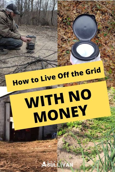 Living off the grid is tough, but living off-grid with no money is even tougher. Nonetheless, it is possible with the right approach. #survival #homesteading #offgrid #offthegrid Off Grid Hacks Diy, Diy Off Grid Projects, Living Off The Grid How To Start, How To Live Off Grid, Living Without Electricity, Off Grid Living Ideas Diy Projects, How To Live Off The Grid, Living Off The Grid Homestead Survival Life Hacks, Off Grid Living For Beginners