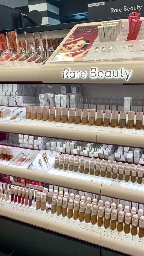 Aesthetic Rare Beauty, Aesthetic Sephora, Sephora Aesthetic, Rare Beauty Products, Sephora Shopping, Selena Gomez Makeup, Makeup You Need, Tinted Lip Oil, Sephora Skin Care