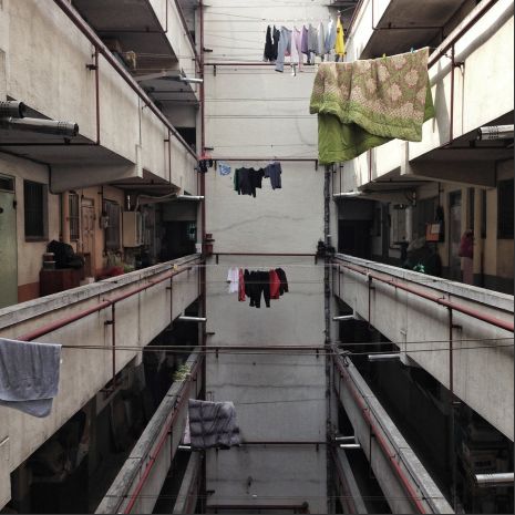 "Laundry hung on lines in the Dongdaemoon Apartment in Seoul, South Korea. The Dongdaemoon Apartments, one of the oldest apartment buildings in Seoul, was completed in 1965 with 131 apartments. It used to be a luxury complex where celebrities lived. April 2 2014."  Ian Thomas Jansen-Lonnquist's Everdayasia project  http://lens.blogs.nytimes.com/2014/04/30/everyday-people-in-everyday-asia/ Old Korean Apartment, Apartment In Seoul, Korea Apartment, Seoul Apartment, Korean Apartment, Dirty Room, Building Photography, Old Apartments, Apartment Buildings