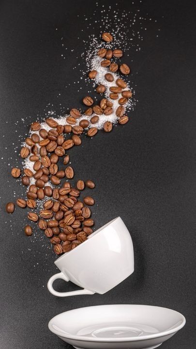 Coffee Beans Photography, Aesthetics Painting, Wallpaper Food, Nature Creative, Coffee Shop Photography, Coffee Shot, Food Art Photography, Iphone11 Pro, Coffee Wallpaper