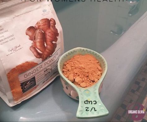 Why You Should Take a Ginger Bath During Your Menstrual Cycle (Cramps or Not!) - Organic Olivia | Organic Olivia Essential Oil Menstrual Cramps, Menstrual Cramp Relief, Ginger Bath, Menstrual Pain, Menstrual Cramps, Traditional Chinese Medicine, Loving Your Body, Acupressure, Detox Drinks