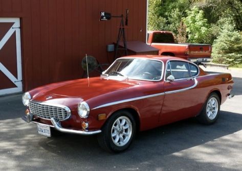 1971 Volvo P1800 Coupe Red Volvo P1800s, Vintage Volvo, Volvo Amazon, Cool Old Cars, About Cars, Mustang Convertible, Volvo Cars, Classic Sports Cars, Online Tests