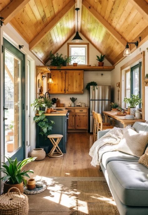 Small Barn House Small Metal Building Homes Interiors, Mini Barn House, Barn Converted To House, Barn House Ideas, Small Barn Ideas, Small Metal Building Homes, Small Barn Home, Small Barn House, Shed Tiny Home