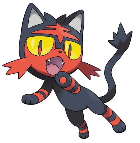 Litten Art from Pokémon Ultra Sun and Ultra Moon #art #artwork #gaming #videogames #gamer #gameart #conceptart #illustration Pokemon Litten, Litten Pokemon, Pokemon Cover, Cat Pokemon, Solgaleo Pokemon, Pokemon Xyz, Pokemon Pixel Art, Pokemon Pixel, Pokemon Starters