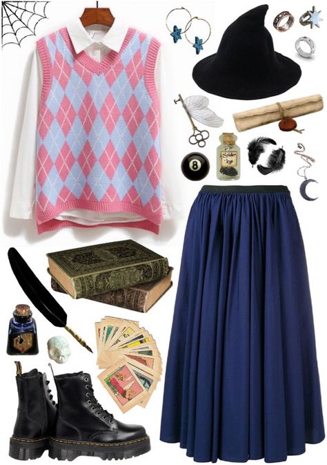 that’s how i imagine howl pendragon’s daughter and her outfit for the witch school!! Howls Outfit, Howl Pendragon Inspired Outfit, Howl Clothing Aesthetic, Howl Aesthetic Outfit, Howl Costume, Howls Moving Castle Outfit Ideas, Howls Moving Castle Outfit Inspired, Howl Inspired Outfit, Howl Outfit